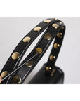 Dolce & Gabbana Black Joy Therapy Lola Studded Leather Crossbody Bag