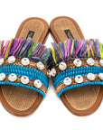 Dolce & Gabbana Multicolor Lambskin Women Sandal