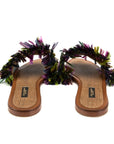 Dolce & Gabbana Multicolor Lambskin Women Sandal