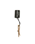 Dolce & Gabbana Gold Tone Brass Crystal Branded Tie Clip Bar