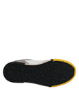 Dolce & Gabbana Multicolor Leather DNA Low Top Sneakers Shoes