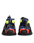 Dolce & Gabbana Multicolor Mesh Sorrento Trekking Sneakers Shoes