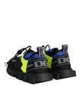 Dolce & Gabbana Multicolor Mesh Sorrento Trekking Sneakers Shoes