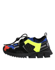 Dolce & Gabbana Multicolor Mesh Sorrento Trekking Sneakers Shoes