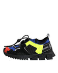 Dolce & Gabbana Multicolor Mesh Sorrento Trekking Sneakers Shoes