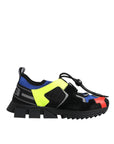 Dolce & Gabbana Multicolor Mesh Sorrento Trekking Sneakers Shoes