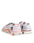 Dolce & Gabbana Multicolor Suede Fabric NS1 Sneakers Shoes