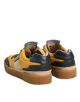 Dolce & Gabbana Multicolor Leather DNA Sneakers Shoes