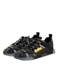 Dolce & Gabbana Black Green Camo NS1 Low Top Sneakers Shoes