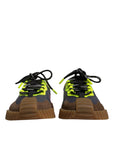 Dolce & Gabbana Multicolor Nylon Low Top NS1 Sneakers Shoes