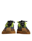 Dolce & Gabbana Multicolor Nylon Low Top NS1 Sneakers Shoes