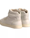 Dolce & Gabbana White London Logo High Top Sneakers Shoes