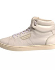 Dolce & Gabbana White London Logo High Top Sneakers Shoes