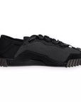 Dolce & Gabbana Black Nylon NS1 Low Top Men Sneakers Shoes