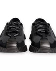 Dolce & Gabbana Black Nylon NS1 Low Top Men Sneakers Shoes