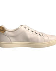 Dolce & Gabbana White Leather Heart Embellished Sneakers Shoes