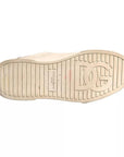 Dolce & Gabbana White Crown Patch Portofino Sneakers Shoes