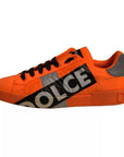 Dolce & Gabbana Orange Portofino Logo Tape Men Sneakers Shoes
