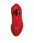 Dolce & Gabbana Red Leather Daymaster Low Top Sneakers Shoes