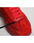 Dolce & Gabbana Red Leather Daymaster Low Top Sneakers Shoes
