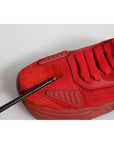 Dolce & Gabbana Red Leather Daymaster Low Top Sneakers Shoes