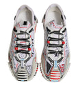 Dolce & Gabbana Multicolor Suede Fabric NS1 Sneakers Shoes
