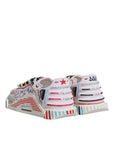 Dolce & Gabbana Multicolor Suede Fabric NS1 Sneakers Shoes