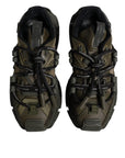 Dolce & Gabbana Military Green Space Low Top Sneakers Shoes