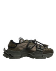 Dolce & Gabbana Military Green Space Low Top Sneakers Shoes