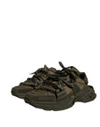 Dolce & Gabbana Military Green Space Low Top Sneakers Shoes