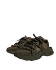 Dolce & Gabbana Military Green Space Low Top Sneakers Shoes