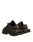 Dolce & Gabbana Military Green Space Low Top Sneakers Shoes