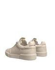 Dolce & Gabbana White Leather DG Logo Low Top Sneakers Shoes