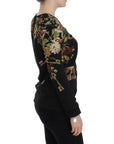 Dolce & Gabbana Elegant Medieval Print Silk Blouse
