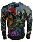 Dolce & Gabbana Jungle Wool Silk Pullover Logo Sweater