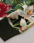 Dolce & Gabbana Jungle Wool Silk Pullover Logo Sweater