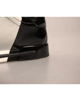 Dolce & Gabbana White Black Logo Portofino Sneakers Shoes