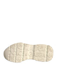 Dolce & Gabbana White Daymaster Hand Painted Sneakers Shoes