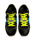 Dolce & Gabbana Multicolor Suede Low Top Sneakers Shoes
