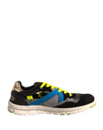 Dolce & Gabbana Multicolor Suede Low Top Sneakers Shoes