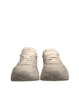 Dolce & Gabbana White Daymaster Leather Low Top Sneakers Shoes