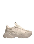 Dolce & Gabbana White Daymaster Leather Low Top Sneakers Shoes