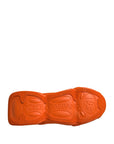 Dolce & Gabbana Orange Slip On Wave Socks Men Sneakers Shoes