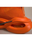 Dolce & Gabbana Orange Slip On Wave Socks Men Sneakers Shoes