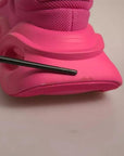 Dolce & Gabbana Pink Wave Low Top Lace Up Men Sneakers Shoes