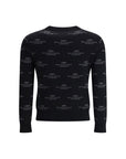 Balenciaga All-over logo Sweater