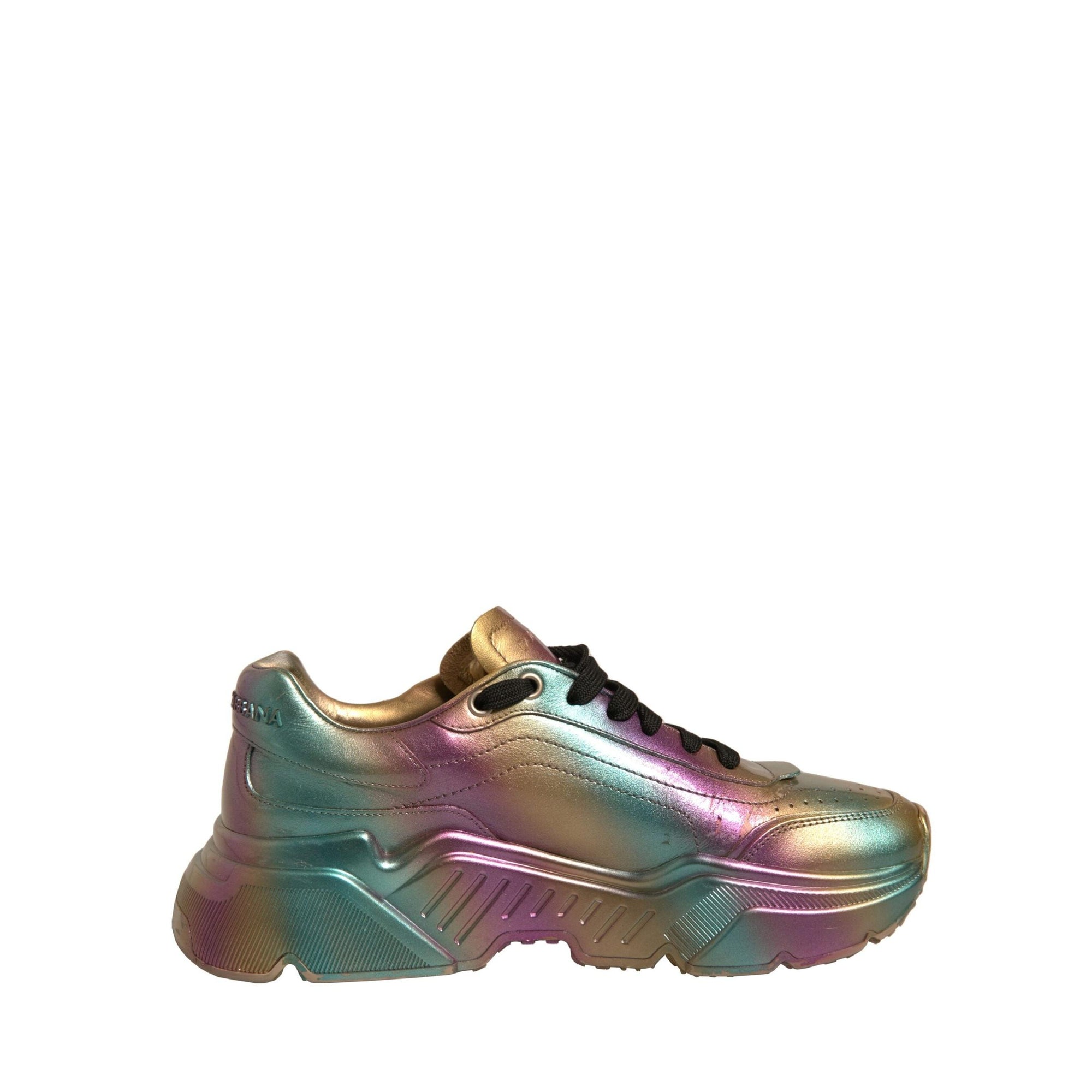 Dolce & Gabbana Multicolor Daymaster Low Top Sneakers Shoes