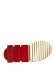Dolce & Gabbana White Red Low Top Sorrento Sneakers Shoes