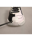 Dolce & Gabbana White Black NS1 Low Top Sports Sneakers Shoes