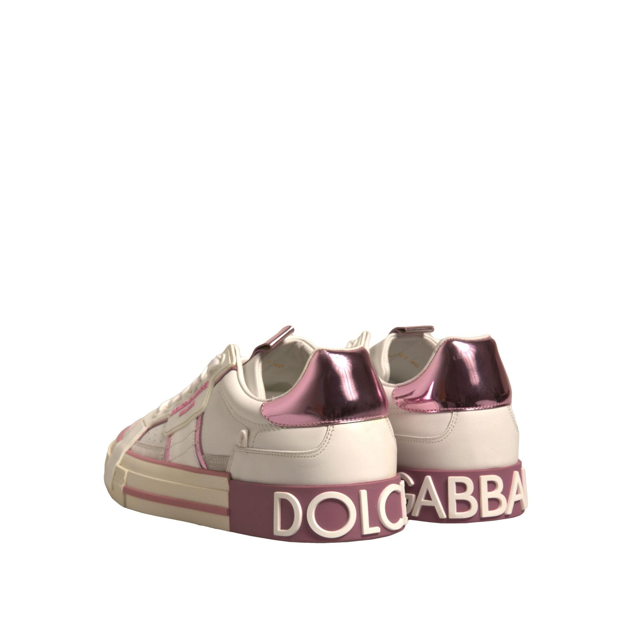 Dolce & Gabbana Multicolor Logo CUSTOM 2.Zero Sneakers Shoes